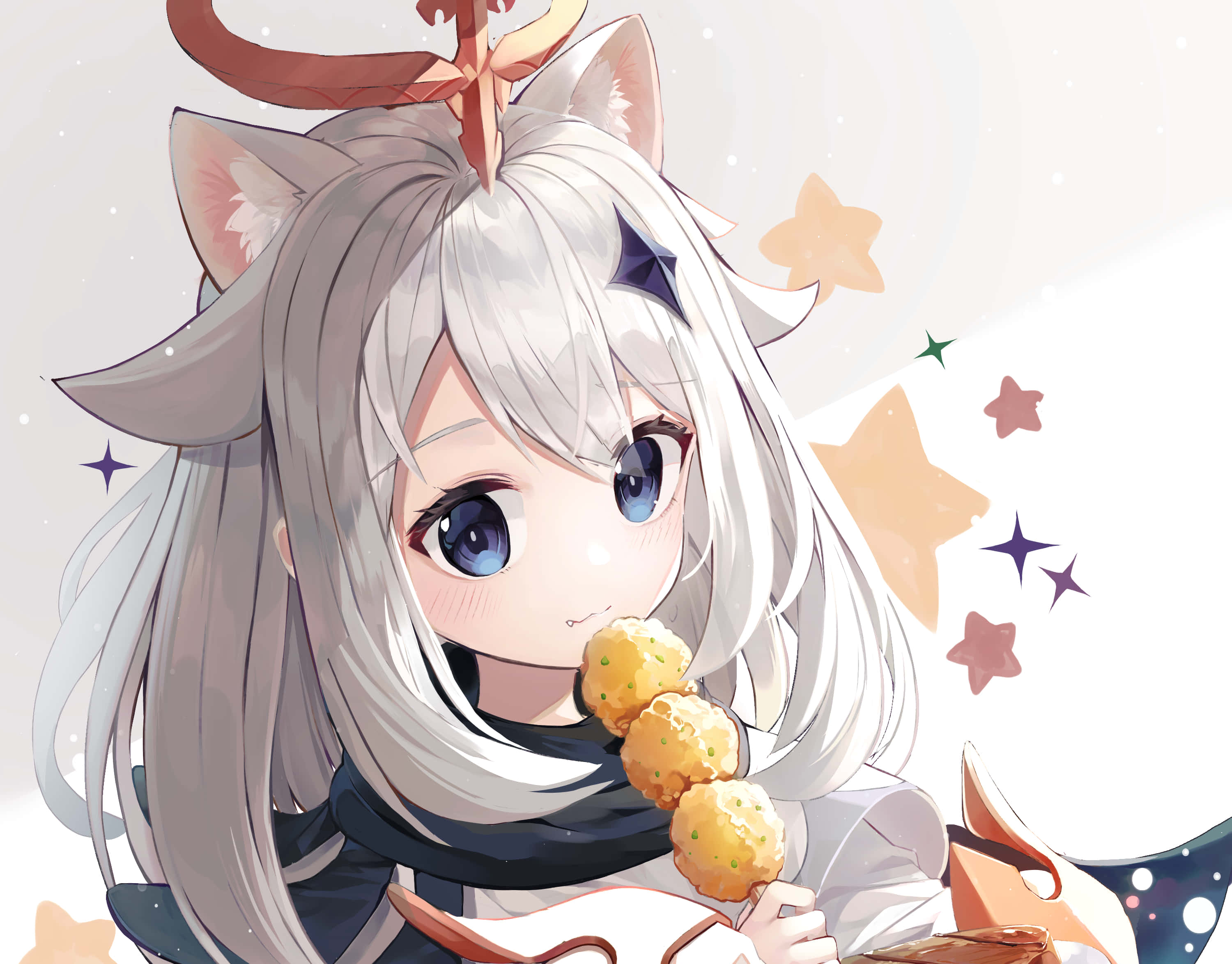 고양이 파이몬 원신 PFP 배경화면