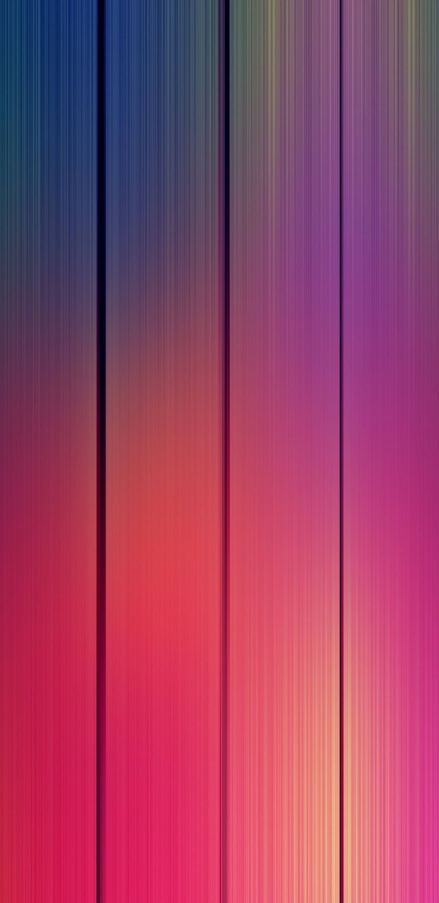 Pixel 3 XL 다채로운 나무 패널 배경화면