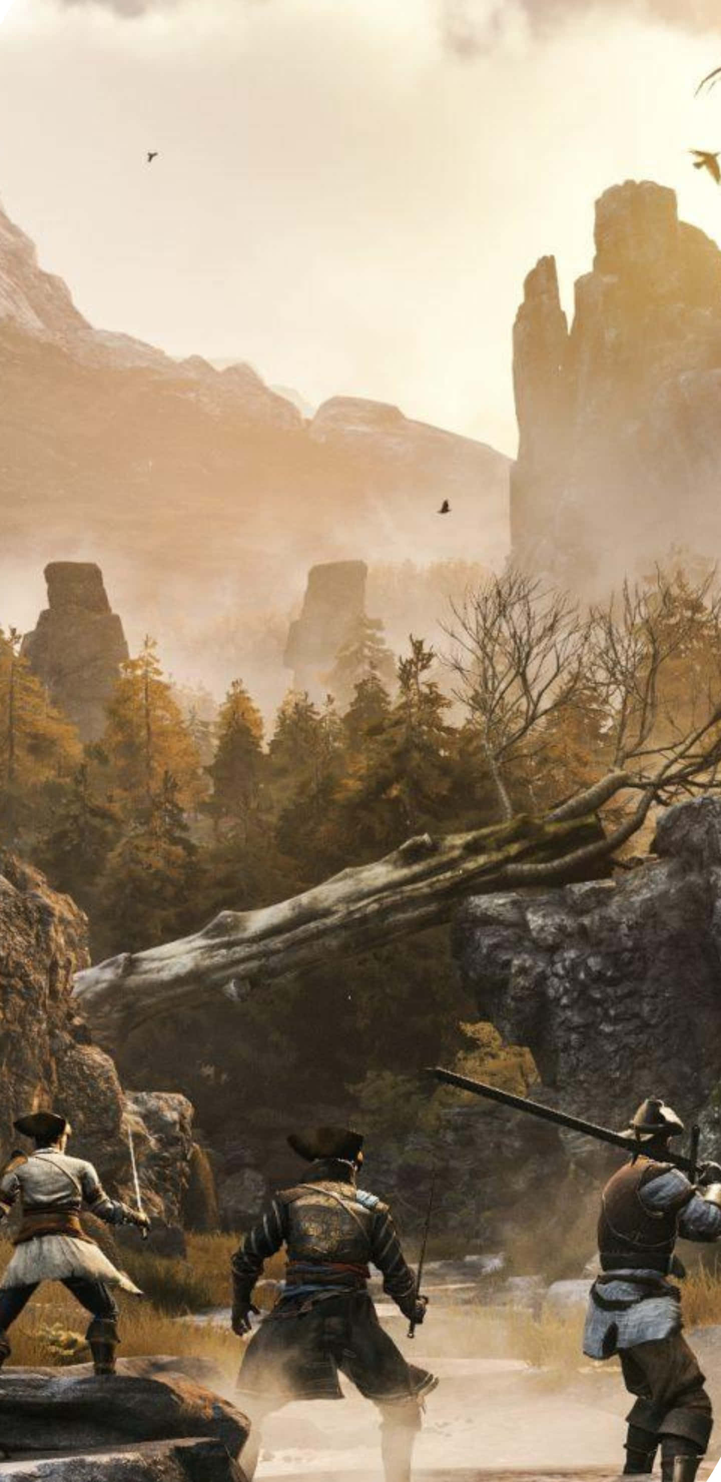 Pixel 3xl Greedfall 파티 플라잉 몬스터 배경화면