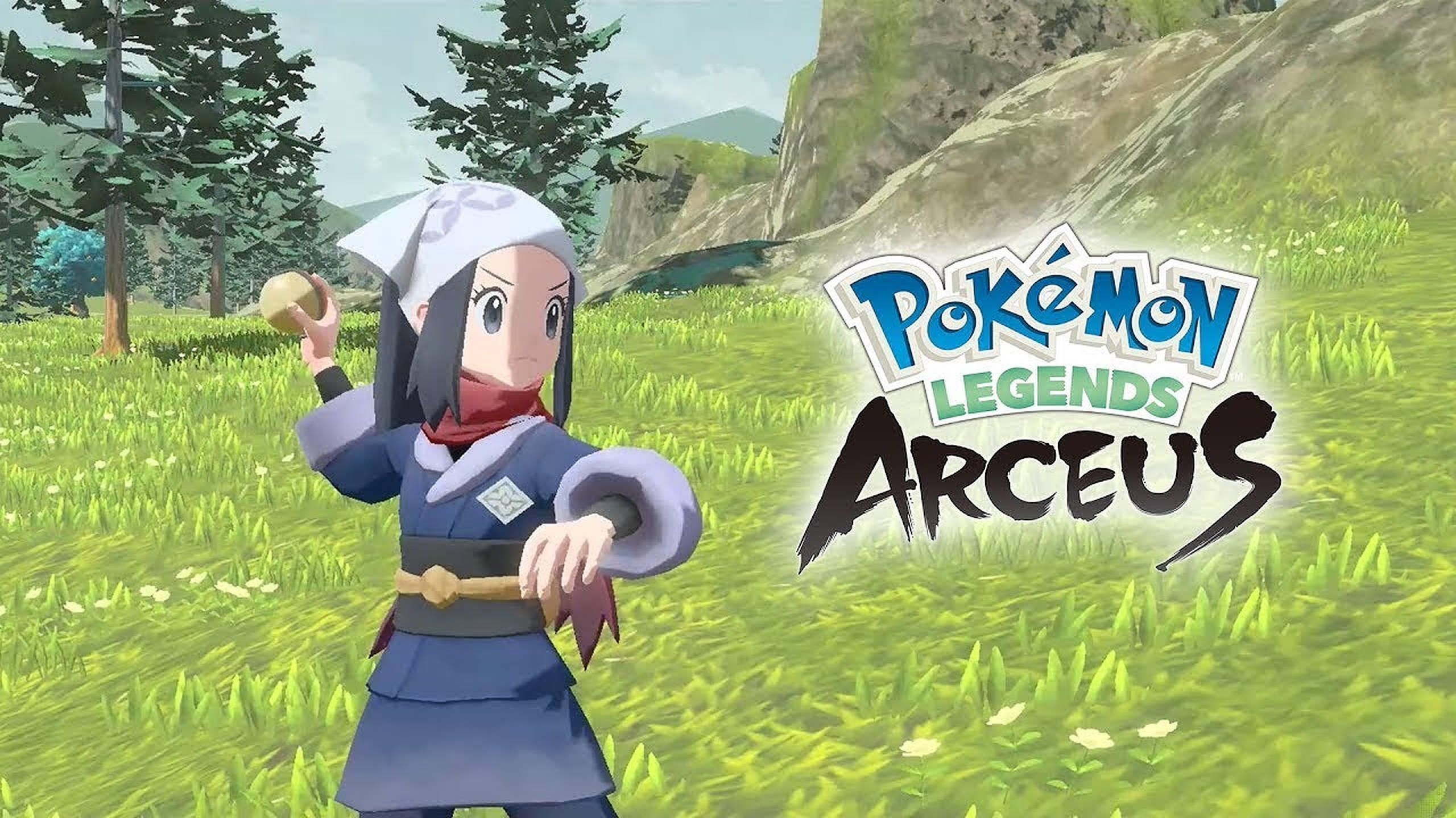Pokémon LEGENDS 아르세우스 아카리 배경화면