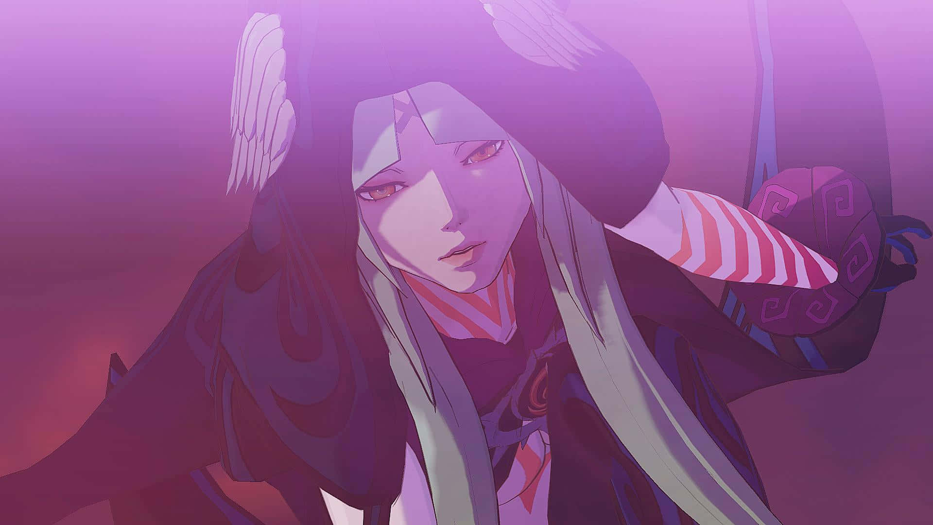 PS4 애니메이션 그래비티 러쉬 2 배경화면