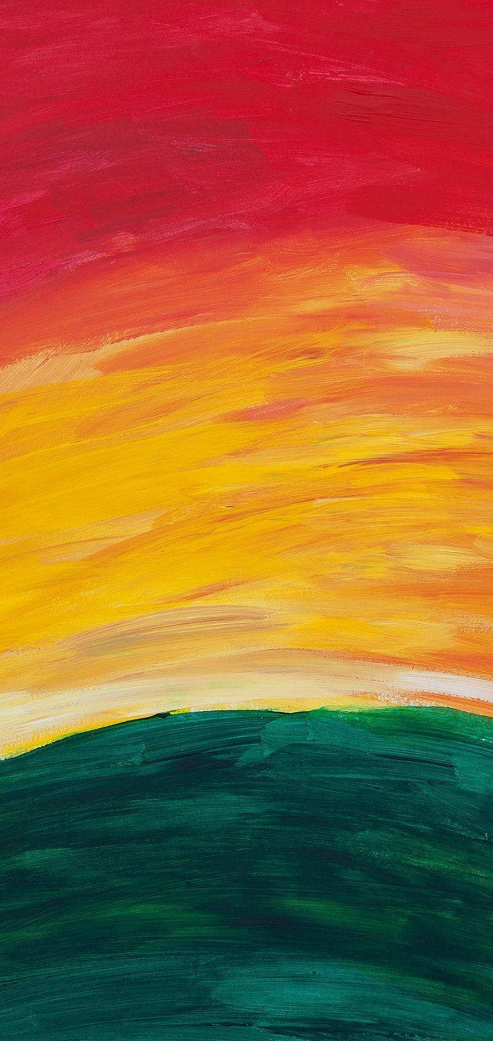 Realme 수채화 그림 배경화면