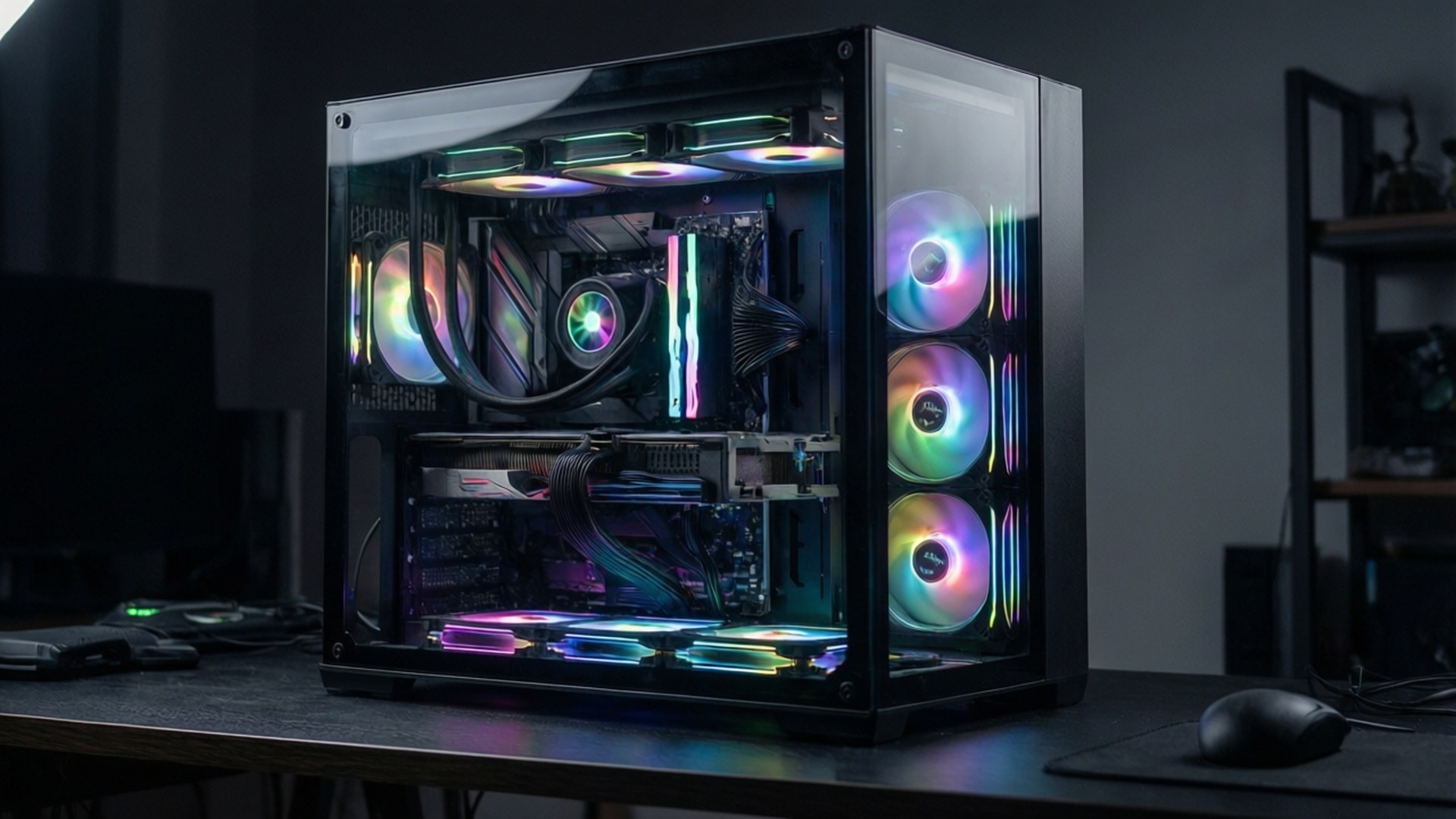 RGB 게이밍 PC 배경화면