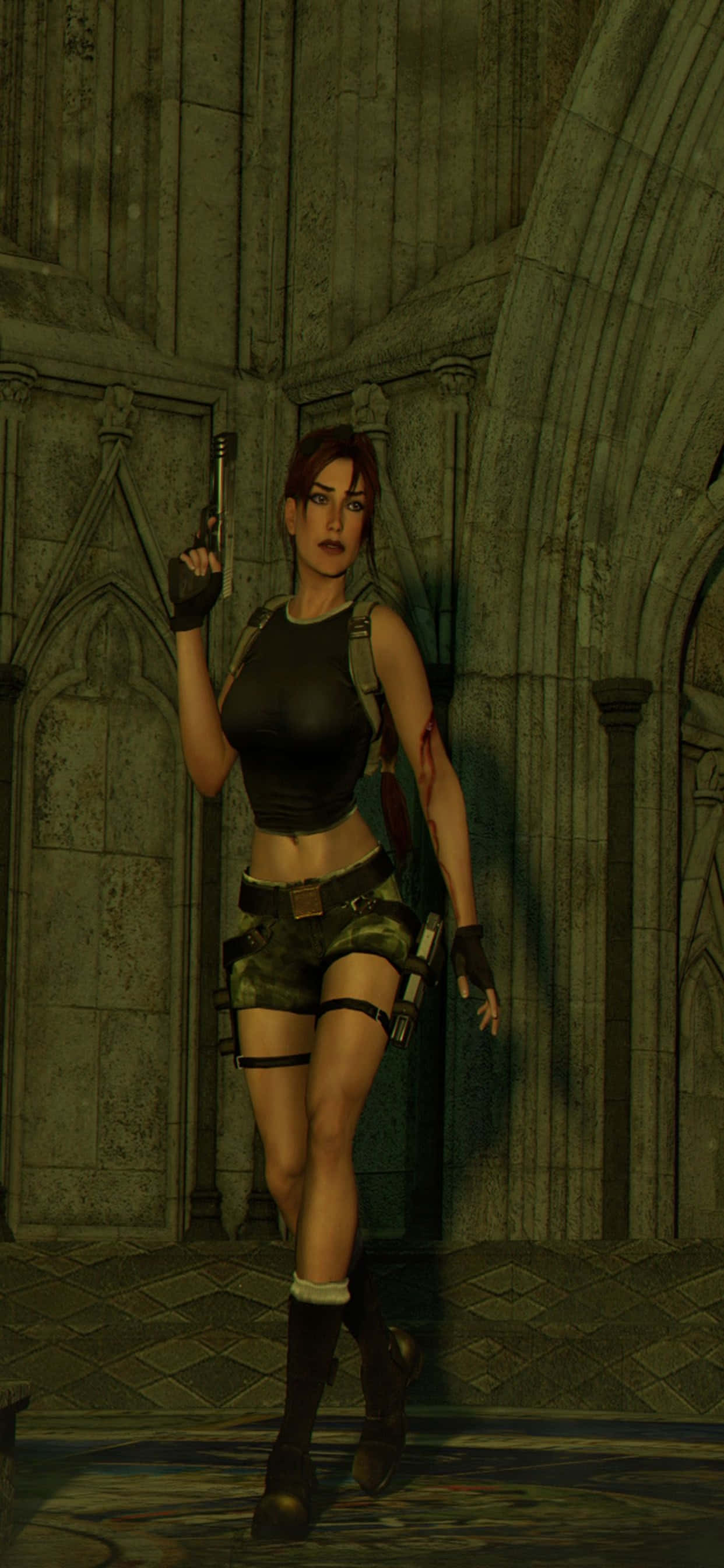 Rise to the Challenge of the Tomb Raider. 배경화면