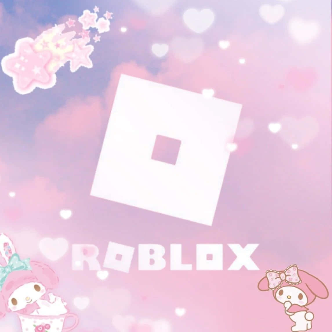 감성적인 카와이 Roblox 로고 배경화면