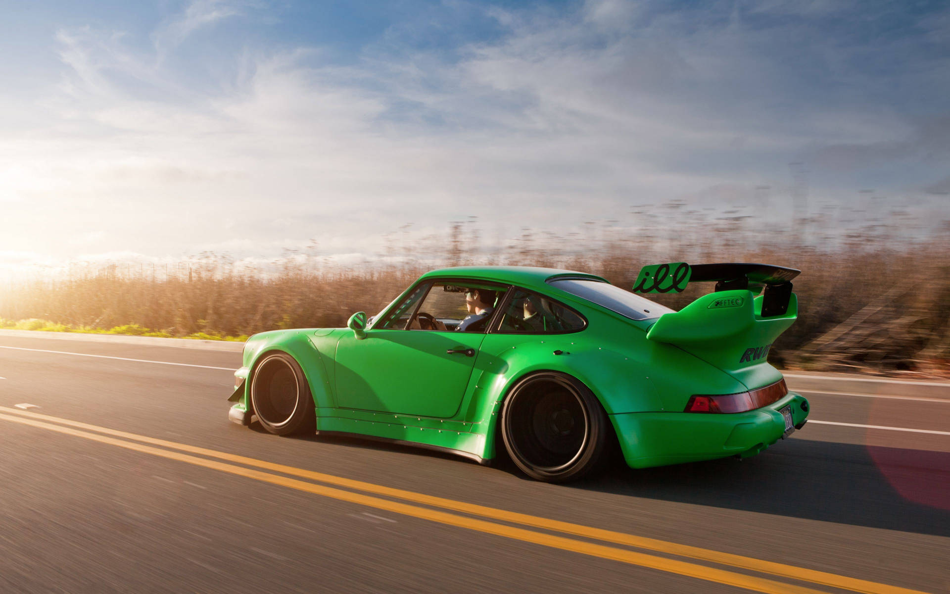 RWB 포르쉐 911 4K 배경화면