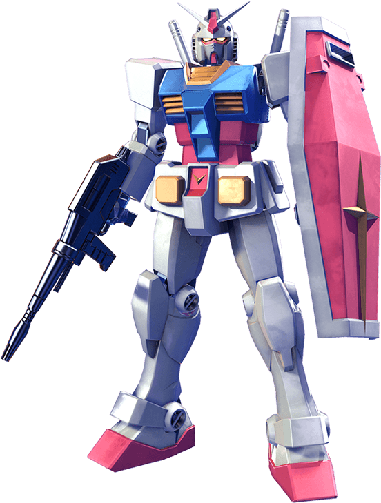 건담 RX-78-2 스탠딩 포즈 배경화면