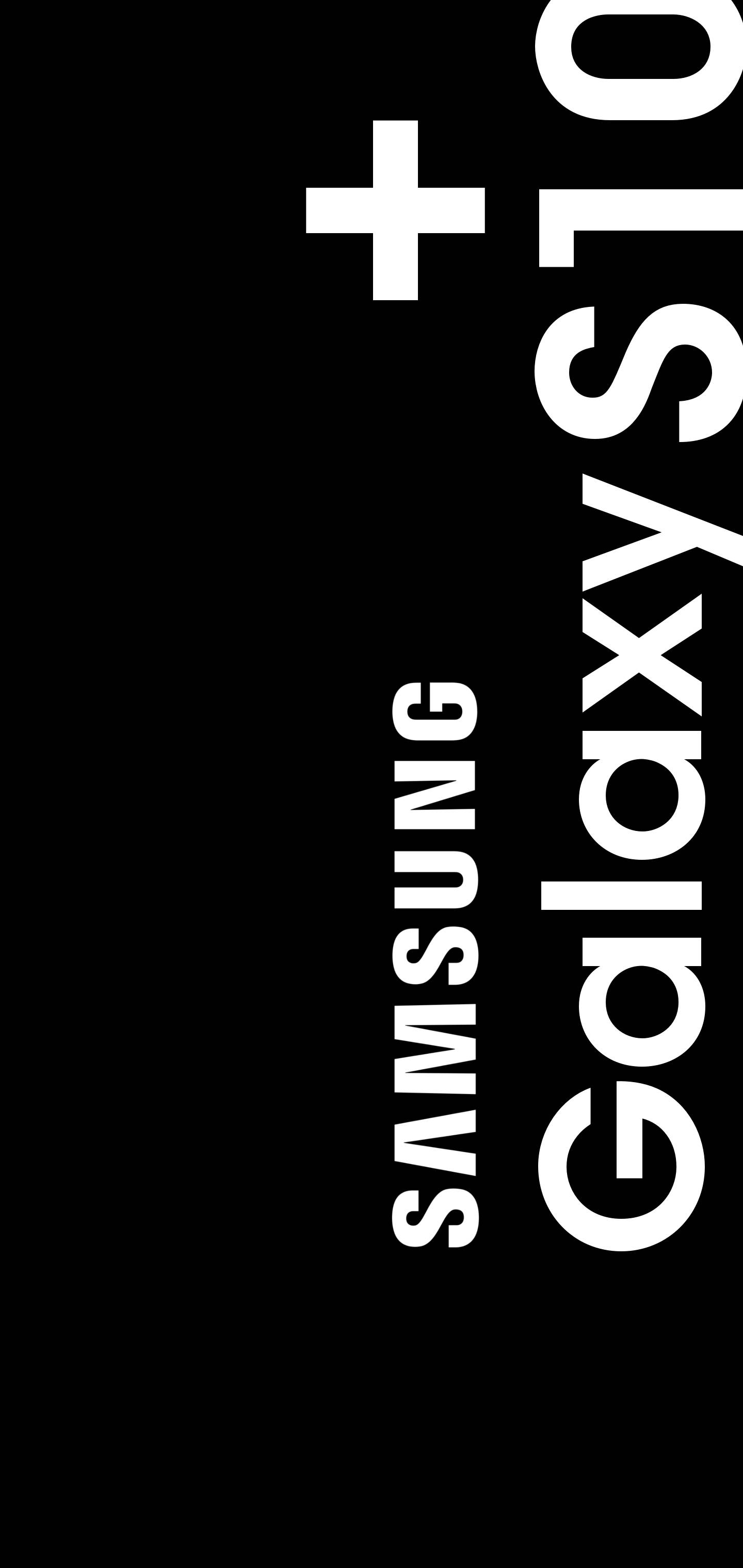 심플한 Samsung S10+ 포스터 배경화면