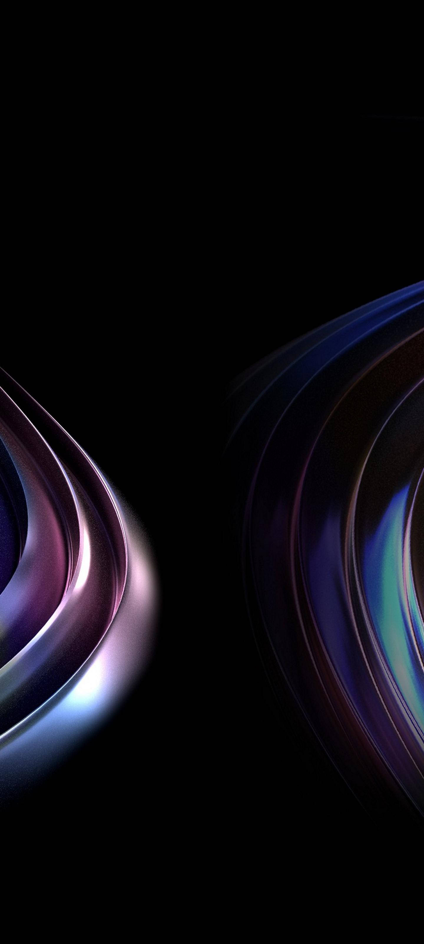 Samsung S21 Ultra 메탈릭 커브 배경화면