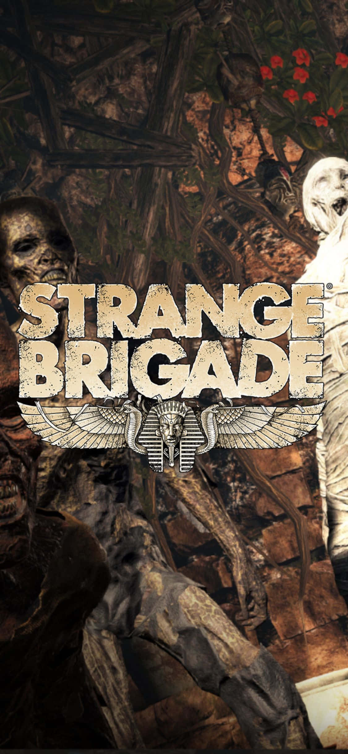 Scary Skeleton Zombies iPhone X Strange Brigade 배경 배경화면