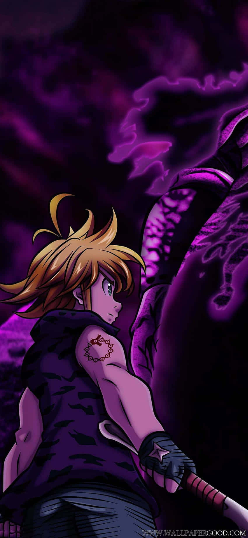 Seven Deadly Sins 아이폰으로 죄인들의 미스터리를 풀어보세요. 배경화면