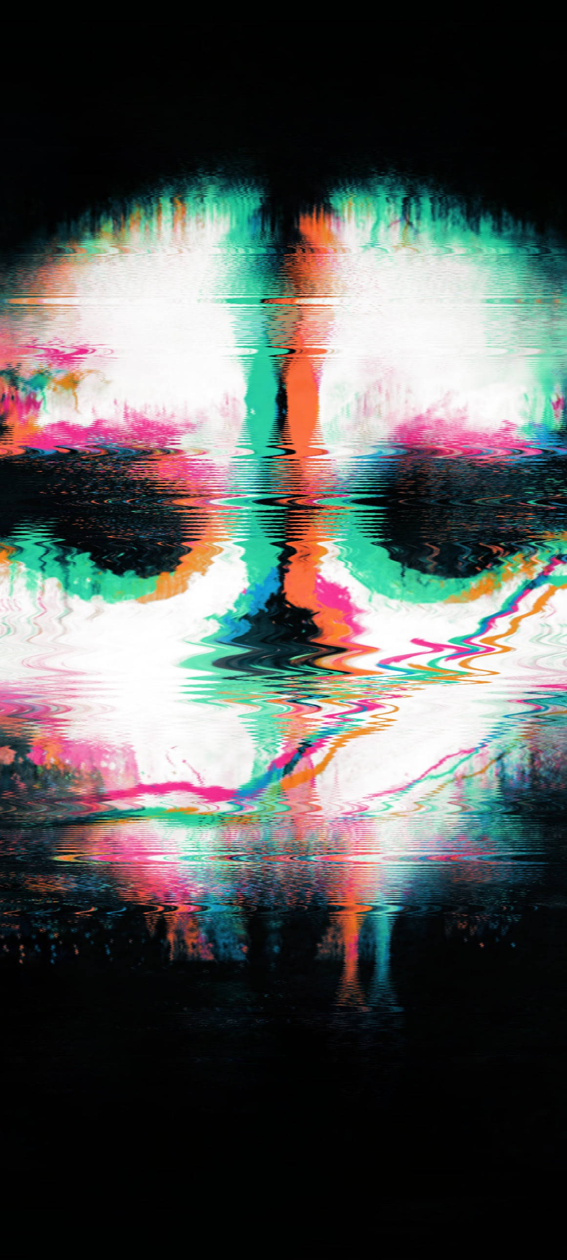 Sick Phone Trippy Skull 배경화면
