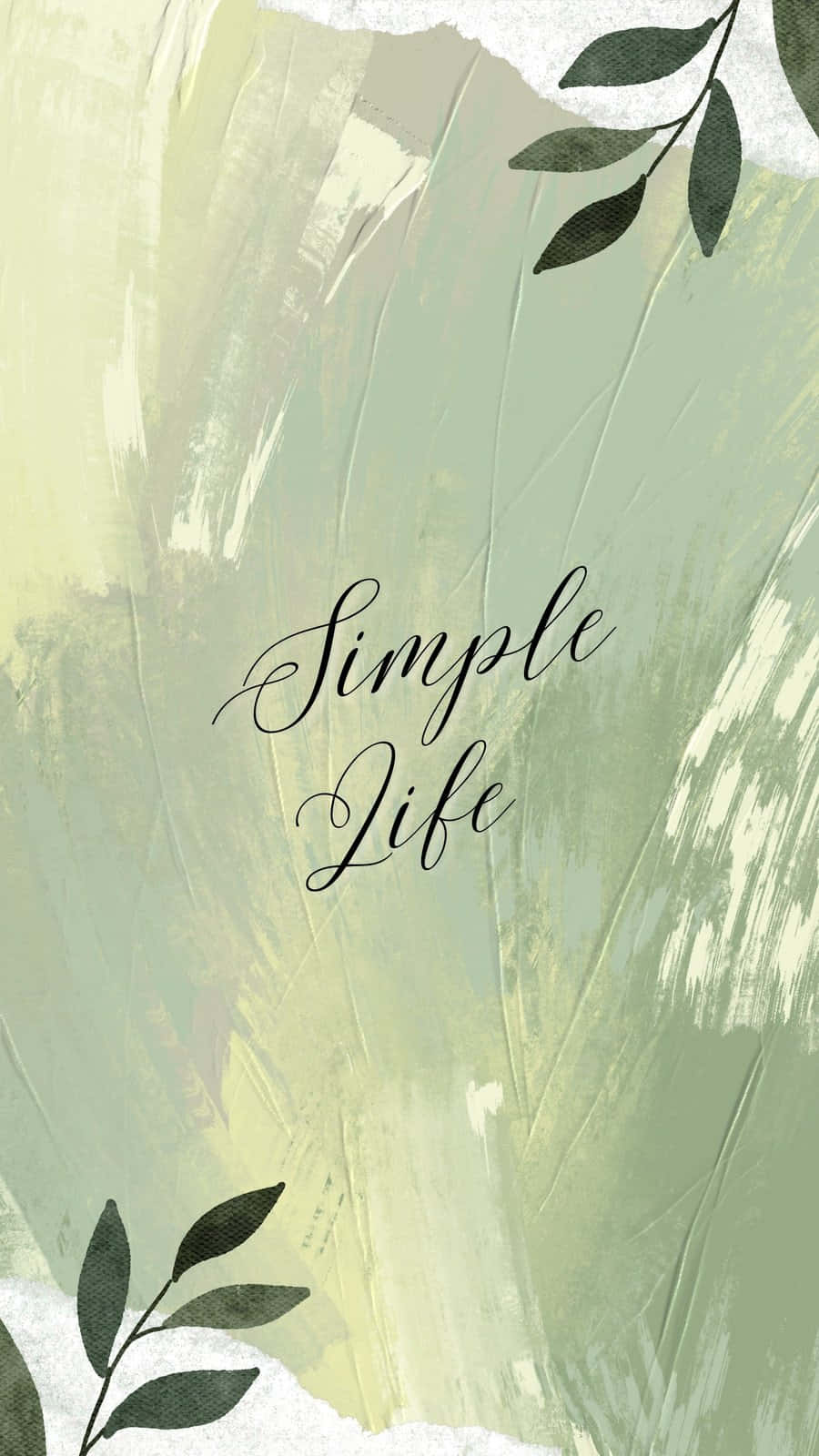 simple life - 수채화 그림 배경화면