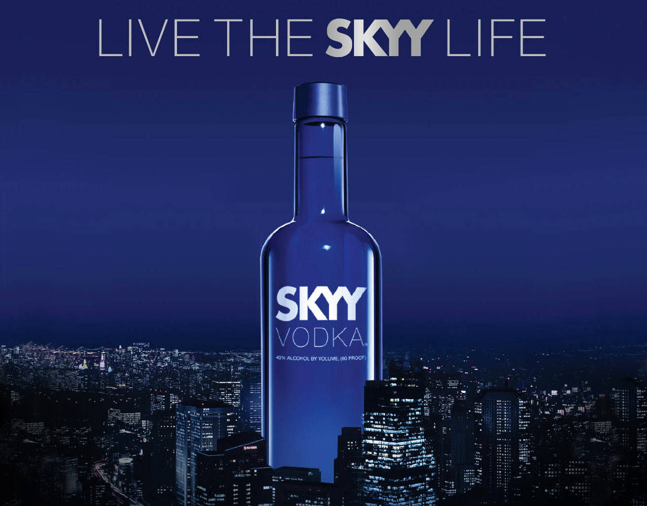 Skyy 보드카 라이브 더 스카이 라이프 포스터 배경화면