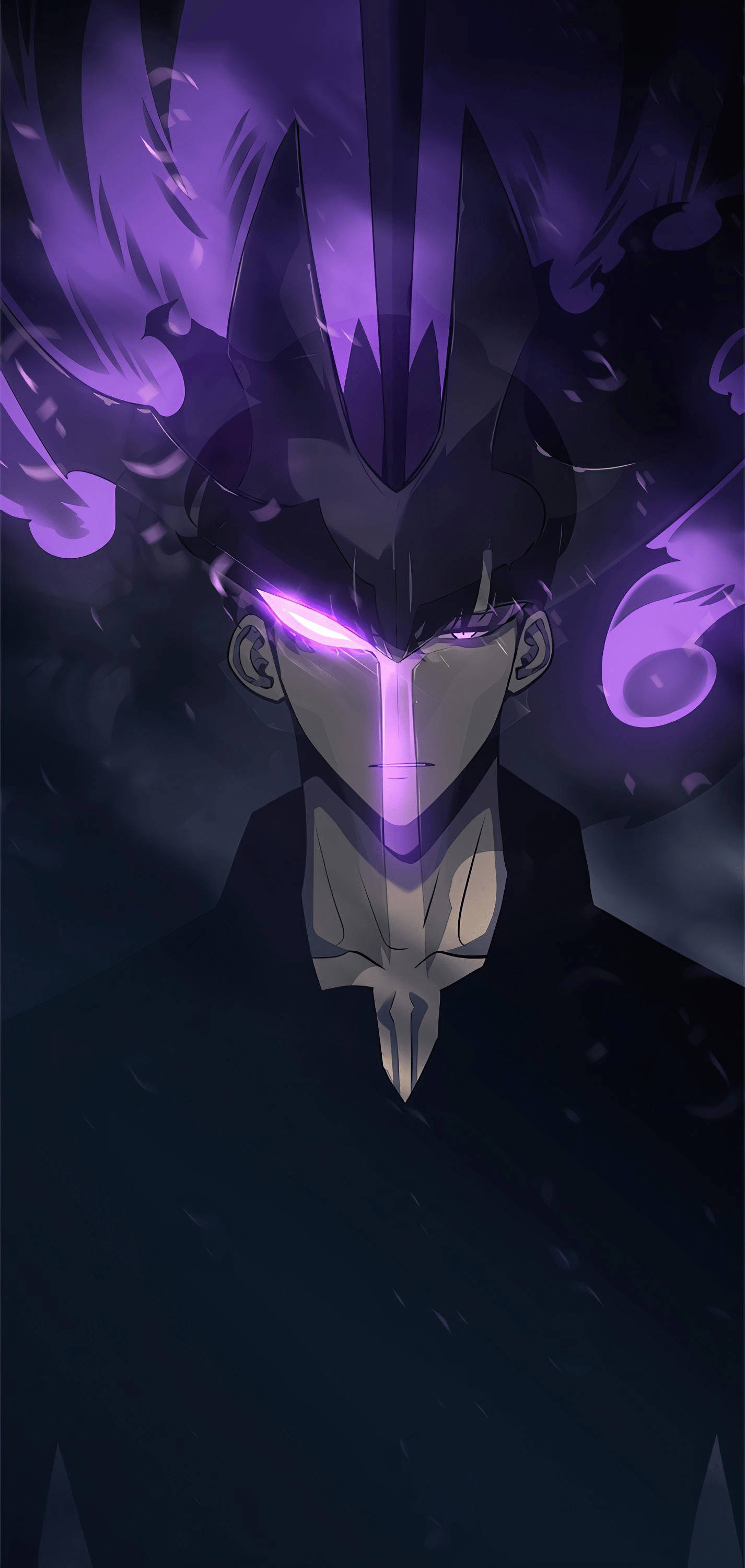 Solo Leveling 진우 보라색 힘 배경화면