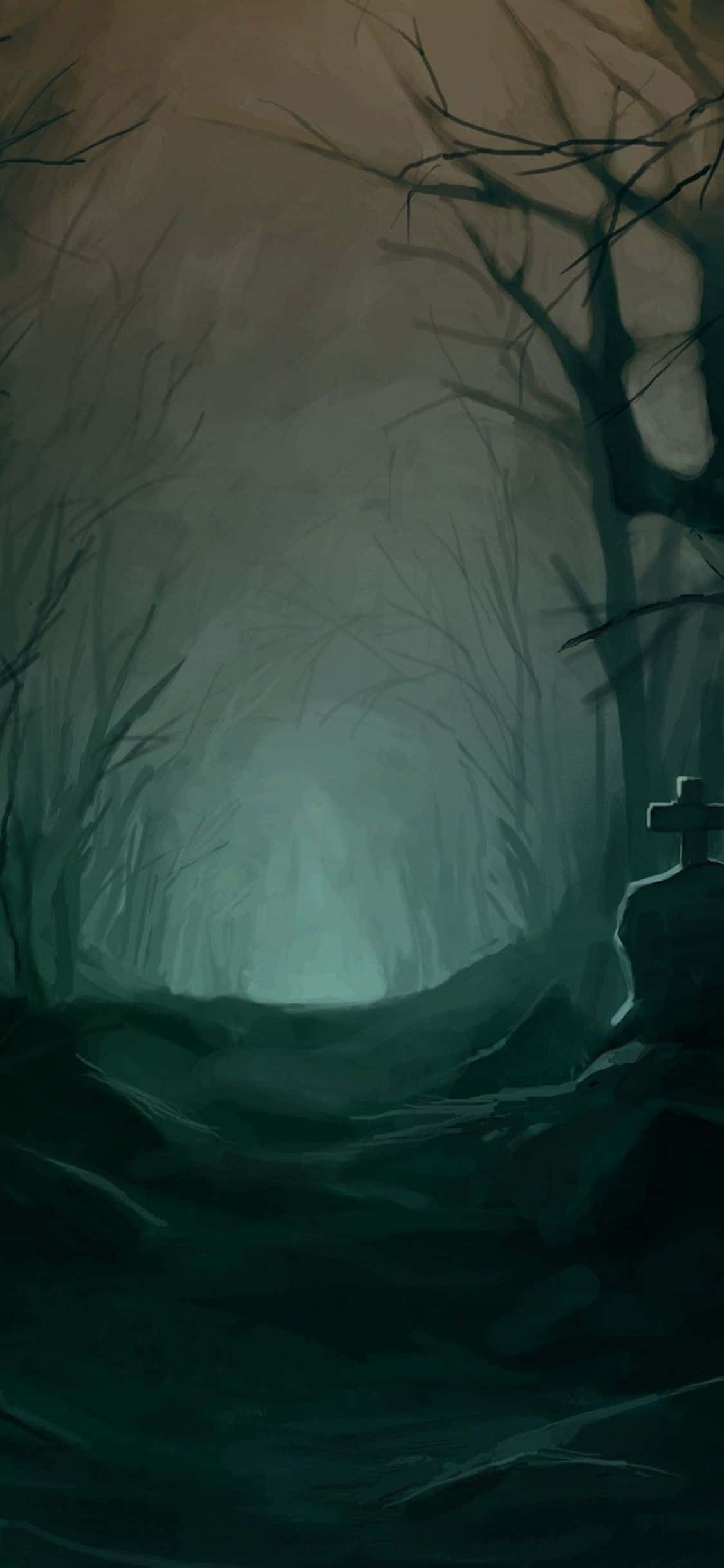 이 놀라운 Spooky iPhone으로 할로윈을 즐기는 새로운 방법을 경험하세요! 배경화면