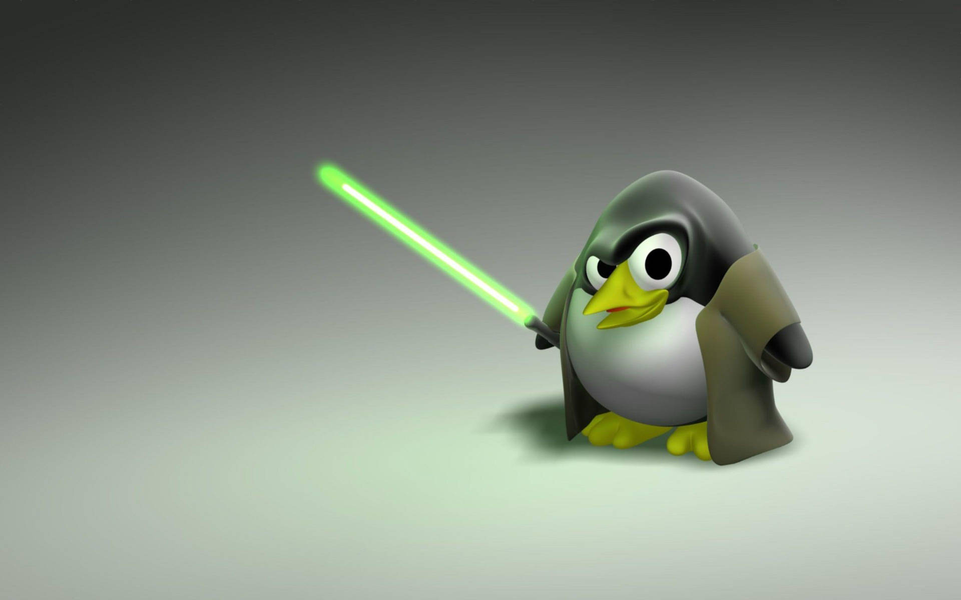 Star Wars 테마 Tux 공식 리눅스 데스크탑