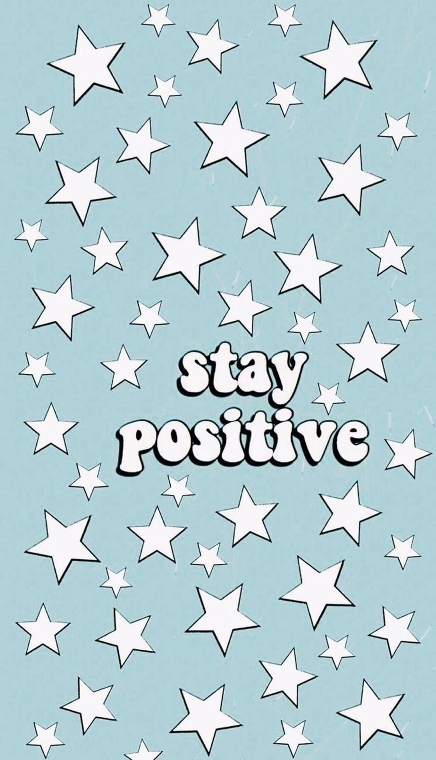 Stay Positive 감성 VSCO 배경화면