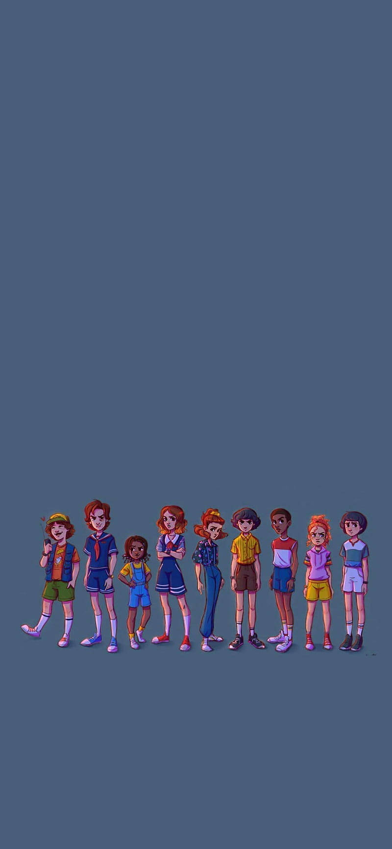 넷플릭스 'Stranger Things Cute'에 등장하는 사랑스러운 고양이 다르타냥 배경화면