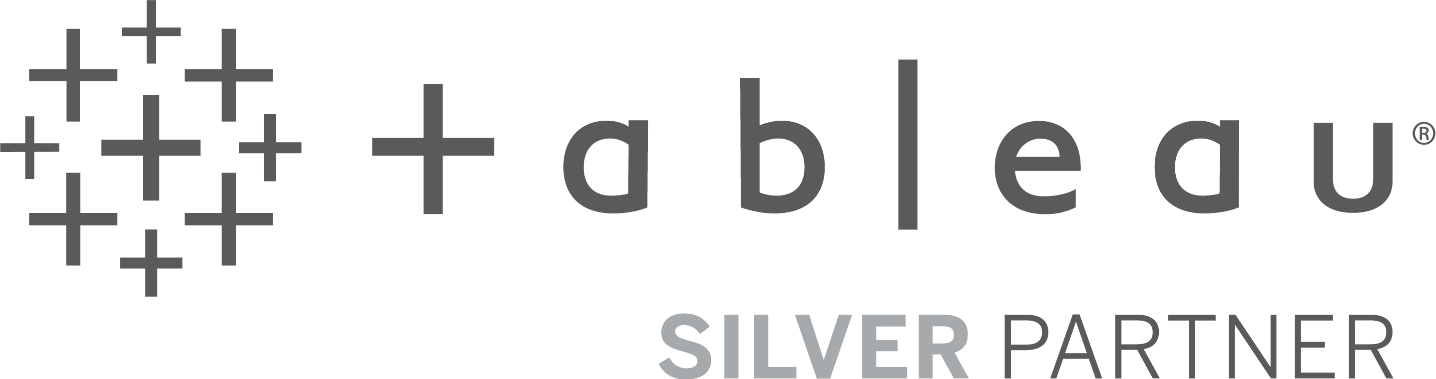 Tableau Software 실버 파트너 로고 배경화면