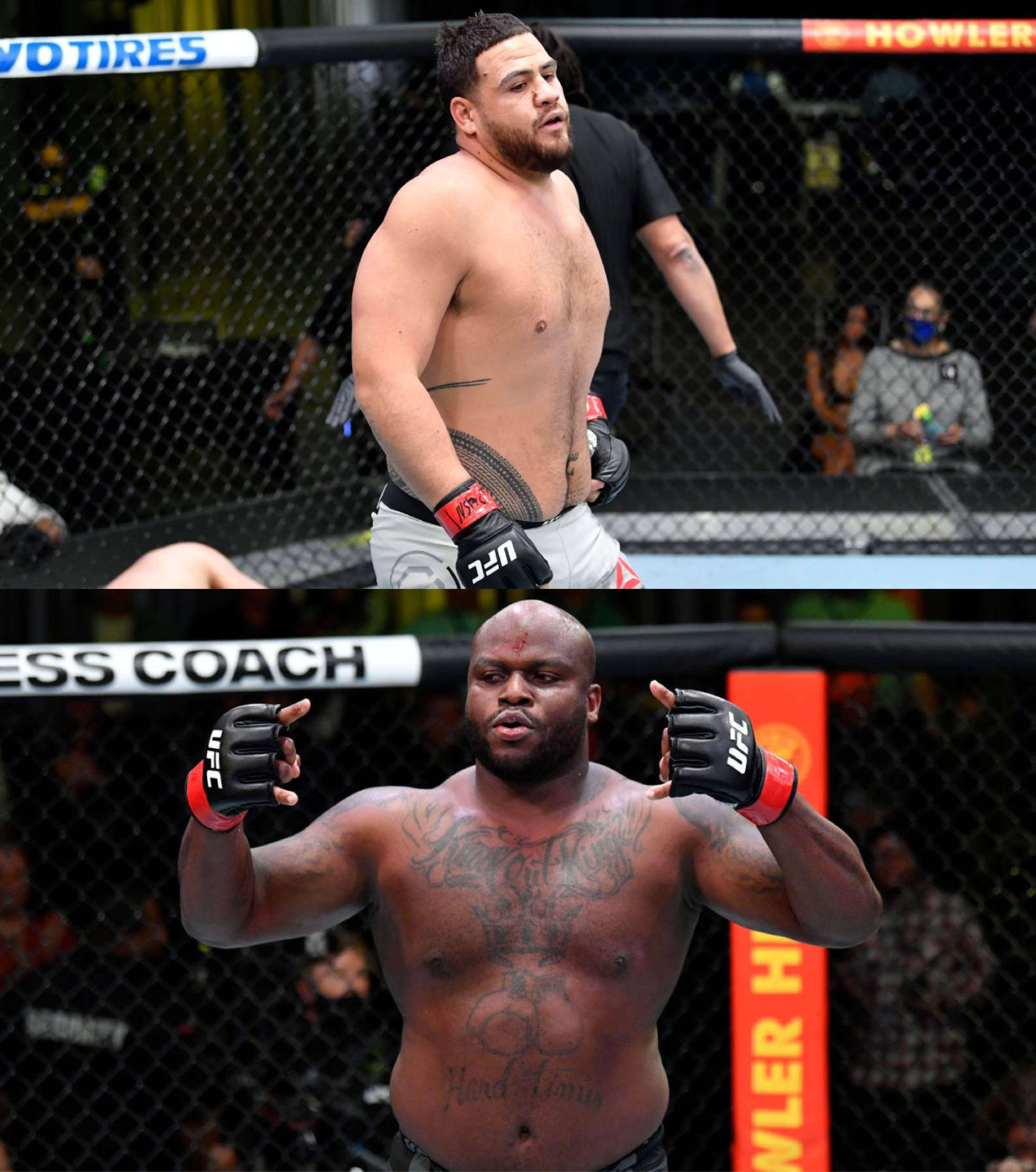 Tai Tuivasa와 Derrick Lewis 배경화면