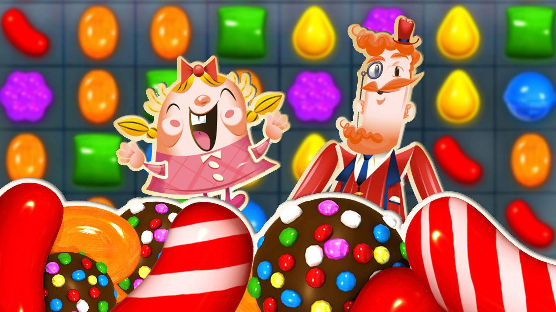 Tiffi와 Mr. Toffee, Candy Crush Saga 캐릭터 배경화면