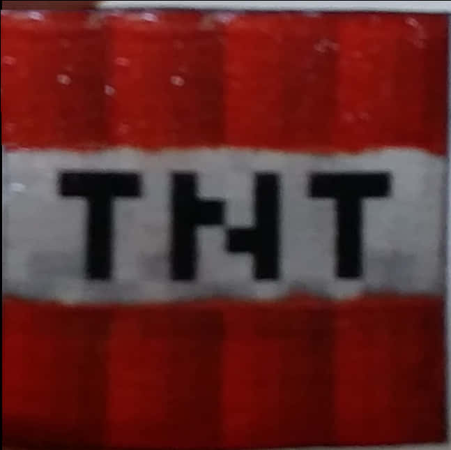 마인크래프트 TNT 블록 클로즈업 배경화면