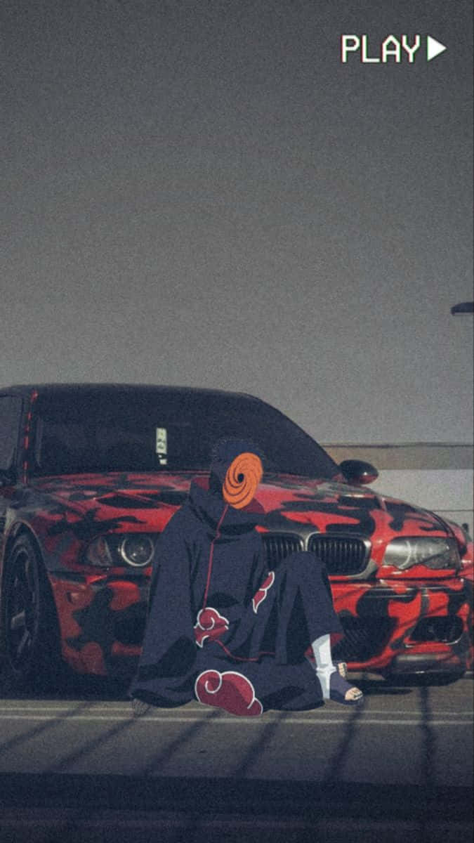 Tobi가 있는 미적 애니메이션 iPhone 배경화면