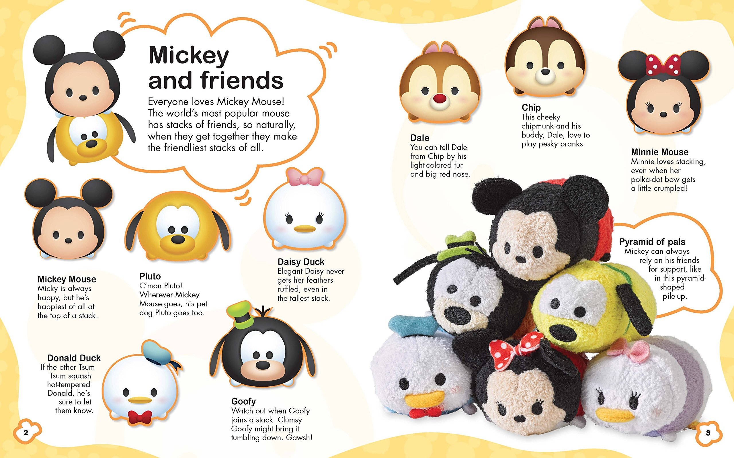 Tsum Tsum 미키와 친구들 배경화면