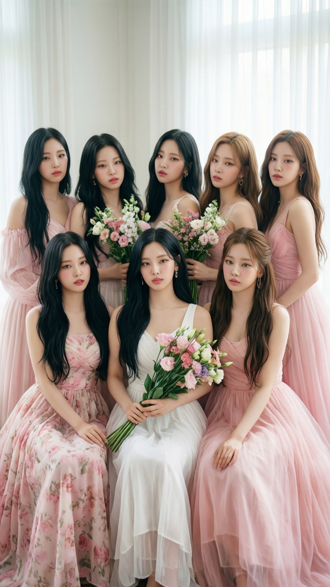 TWICE 꽃길 배경화면