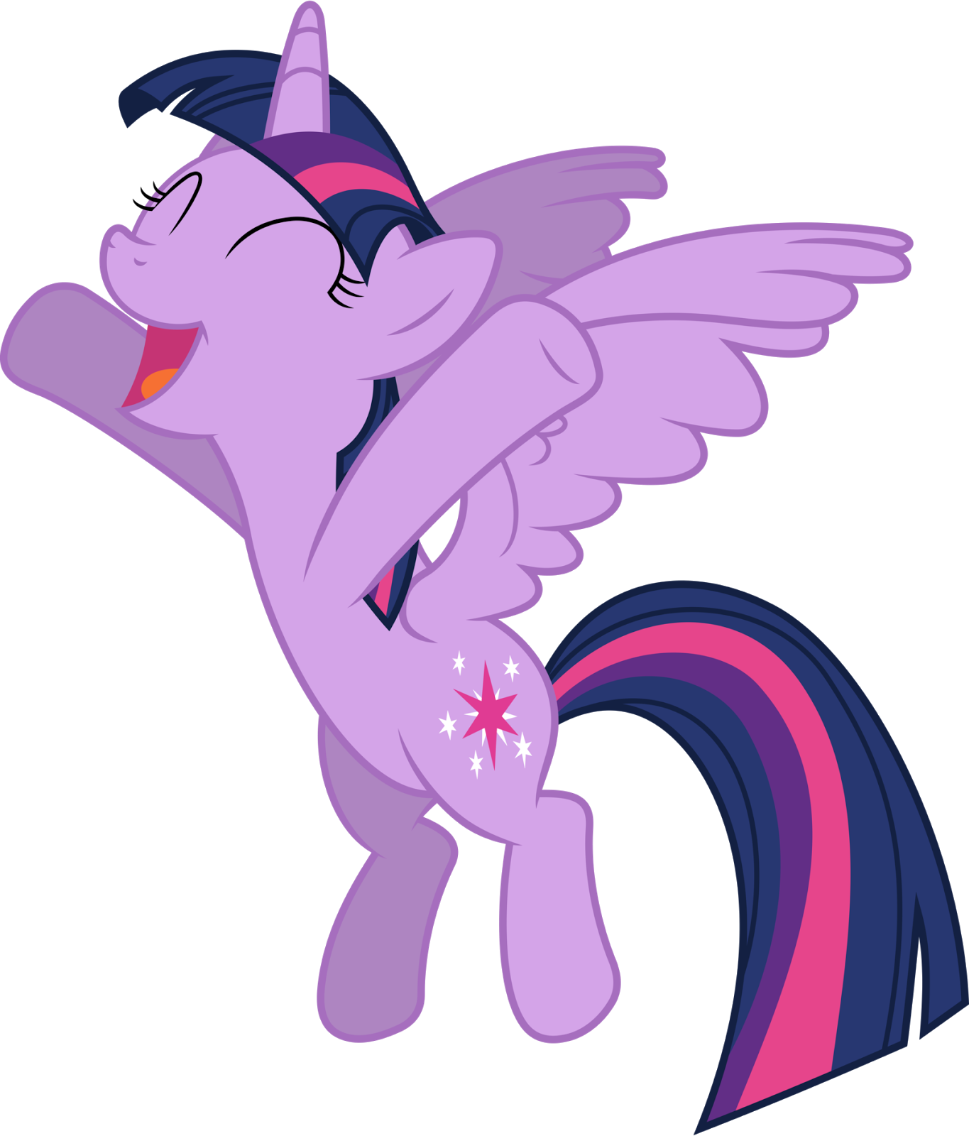 Twilight Sparkle 즐거운 비행 벡터 배경화면