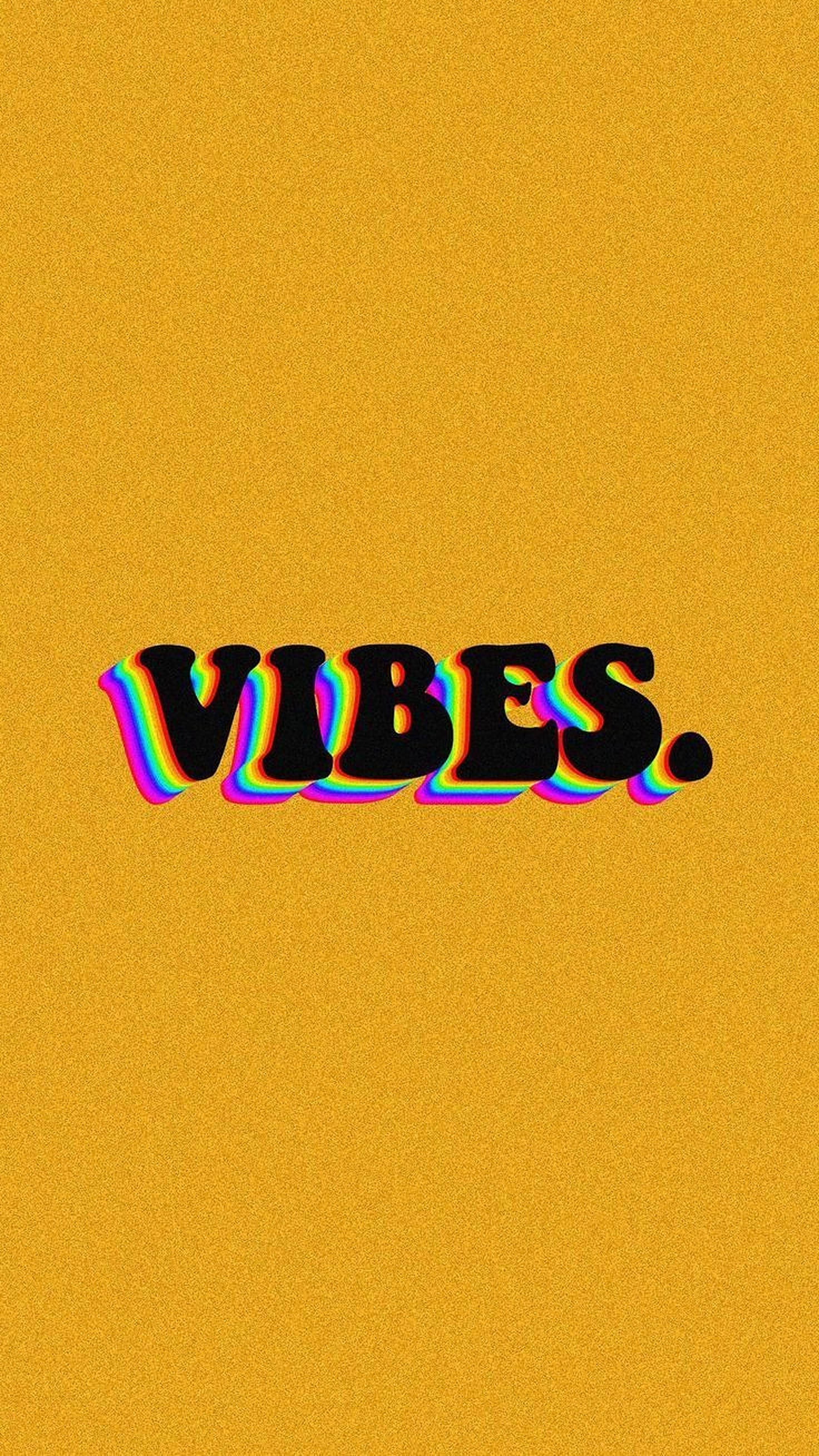 Vibes 감성 글자 배경화면