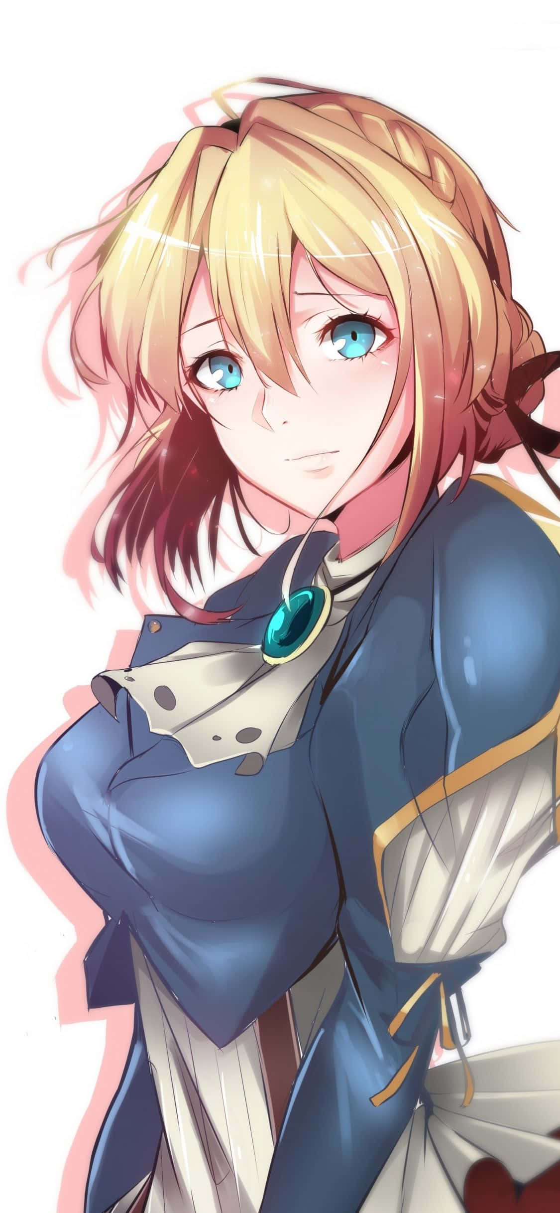 "Violet Evergarden iPhone으로 모든 순간을 포착하세요" 배경화면