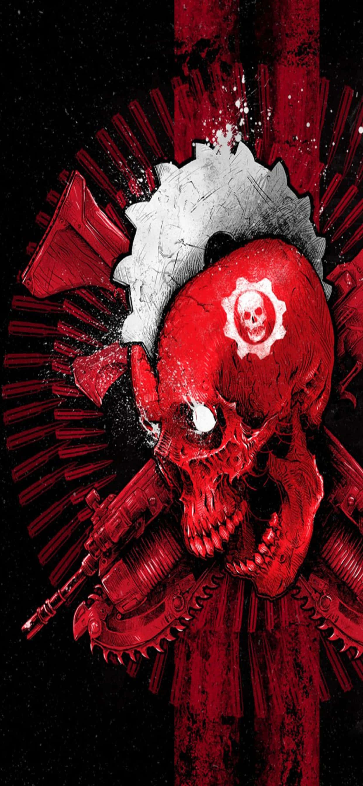 Virtuoso Gaming Experience with iPhone XS Max Gears of War 5 Wallpaper 배경화면