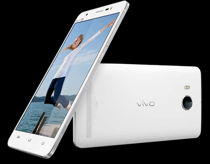Vivo 스마트폰 전면 및 후면 뷰 배경화면