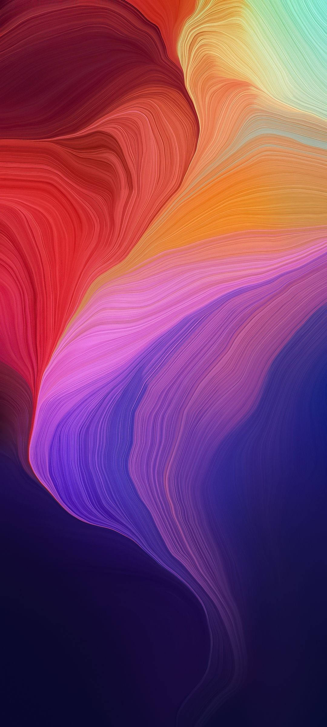 Vivo V20 혼합 안료 배경화면
