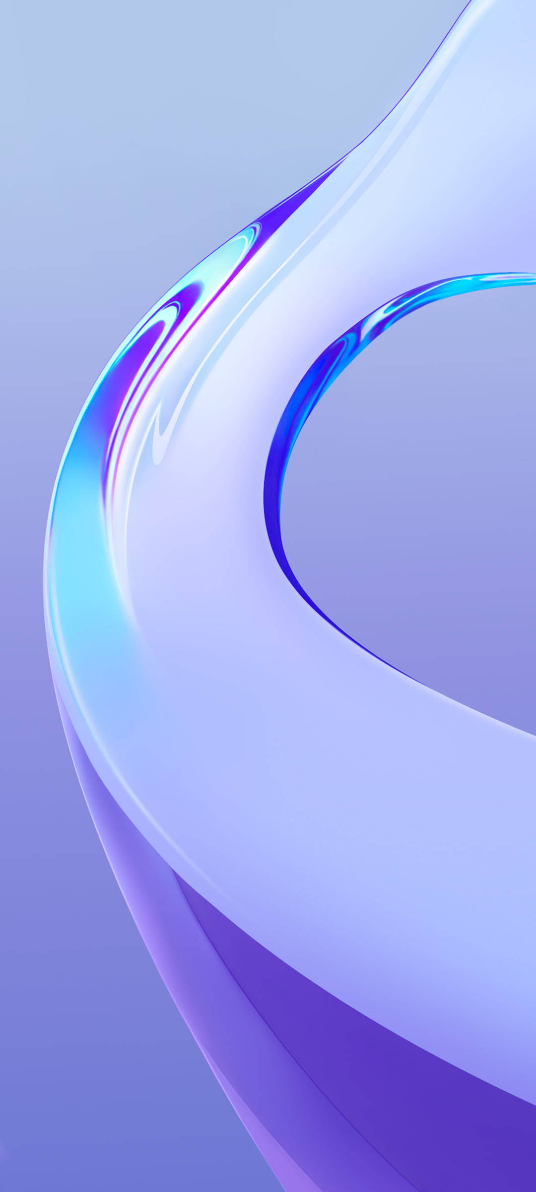 유리 같은 보라색 Vivo Y20 배경화면