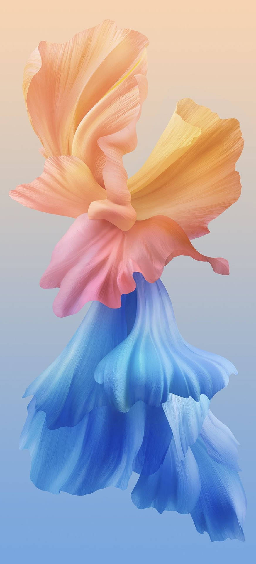 Vivo Y20 블루 앤 오렌지