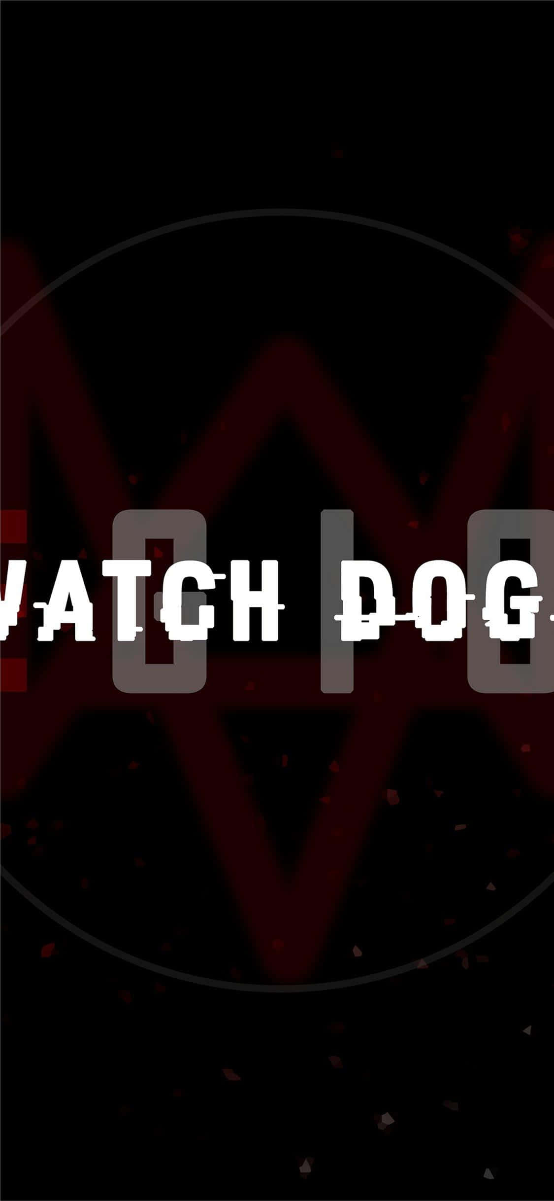 Watch Dogs 아이폰 미니멀 배경화면