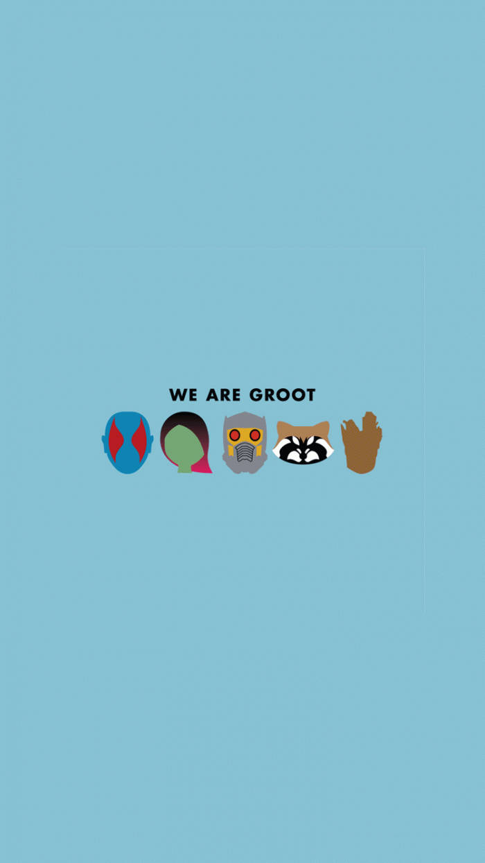 We Are Groot 마블 에스테틱 배경화면