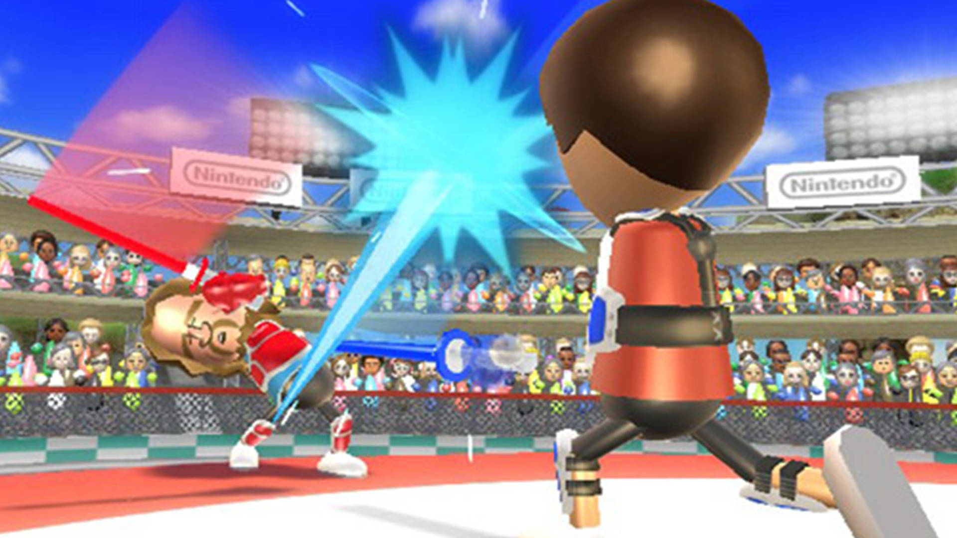 격렬한 검술 대결, Wii Sports Resort 배경화면