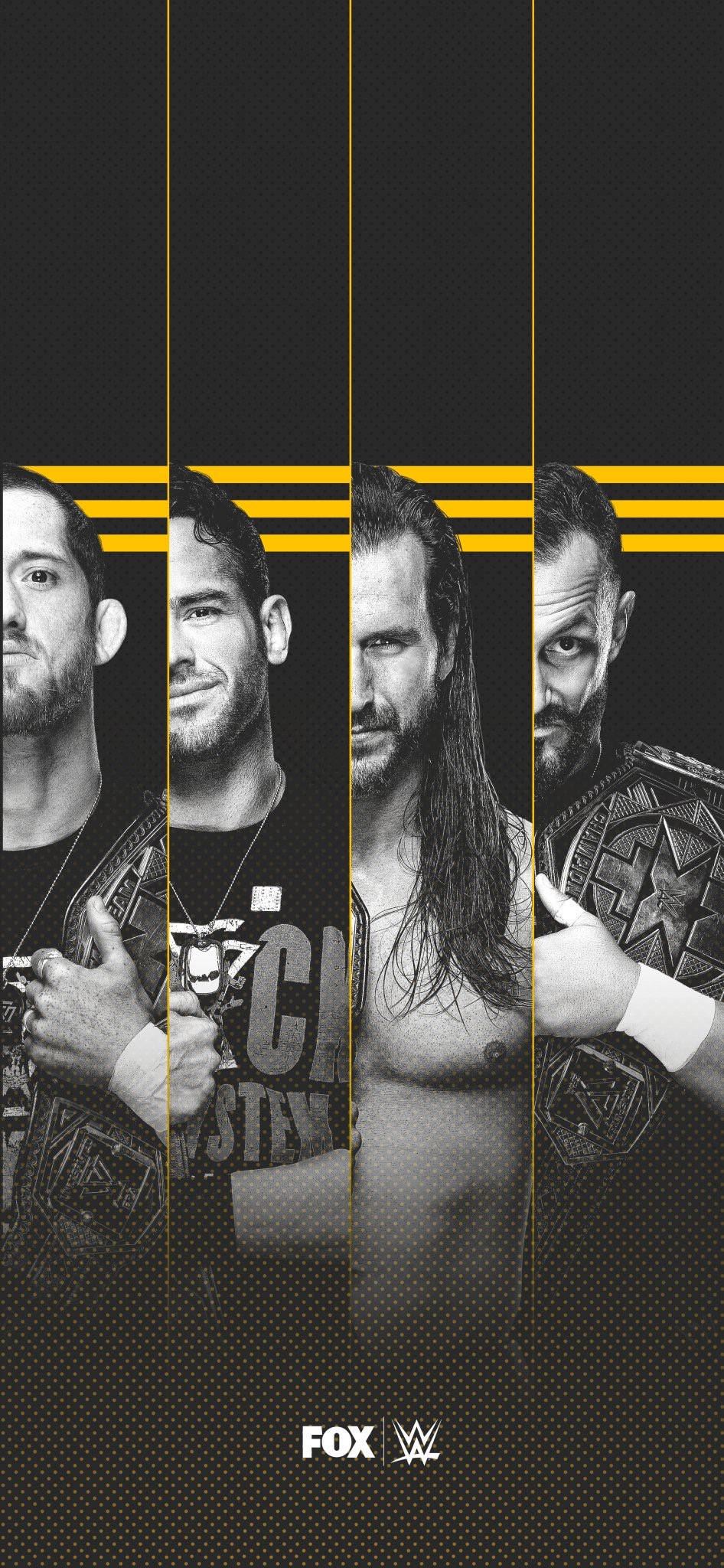 WWE Nxt 슈퍼스타 블랙 앤 화이트 배경화면