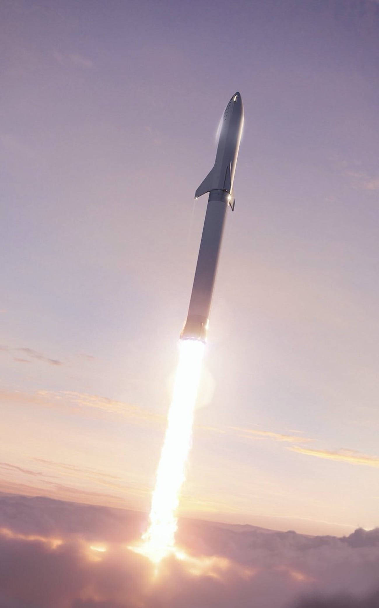 스페이스X BFR 배경화면
