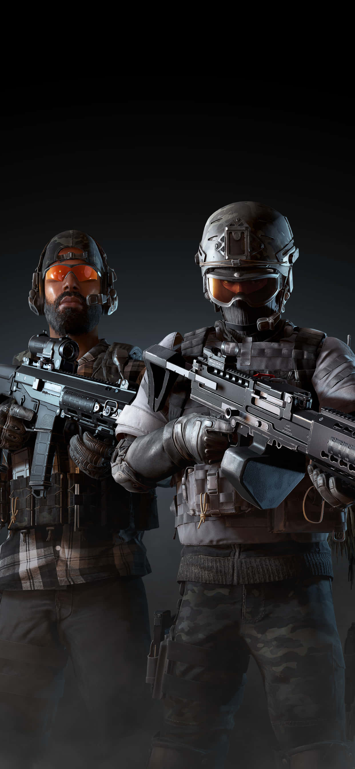 완전 무장한 군인 iPhone X Ghost Recon Wildlands 배경 배경화면