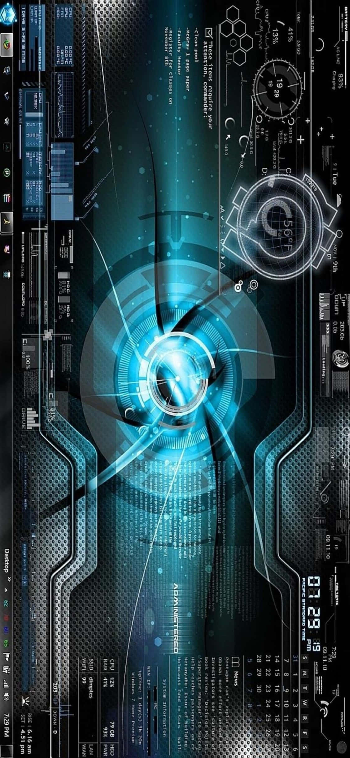 아이폰 X의 이동성과 데스크탑 PC의 성능 결합 배경화면