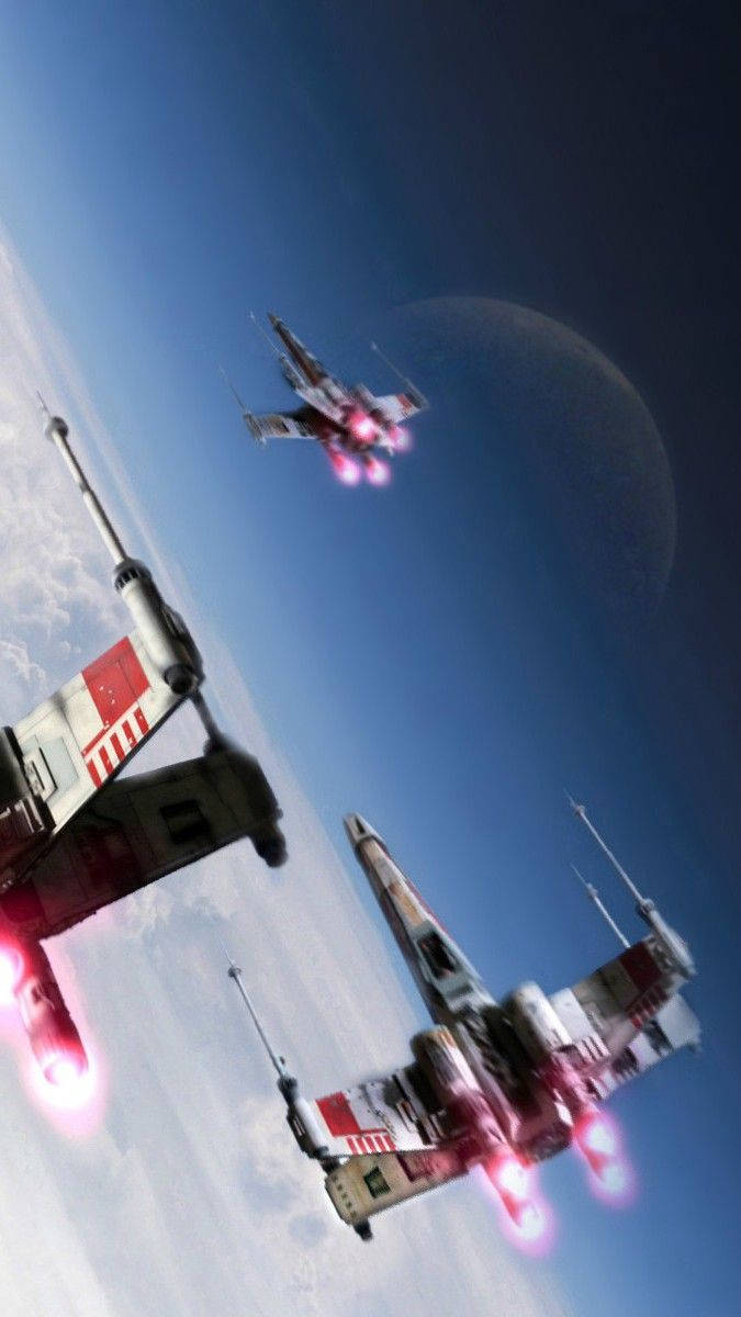 X-Wings 스타워즈 휴대폰 배경화면