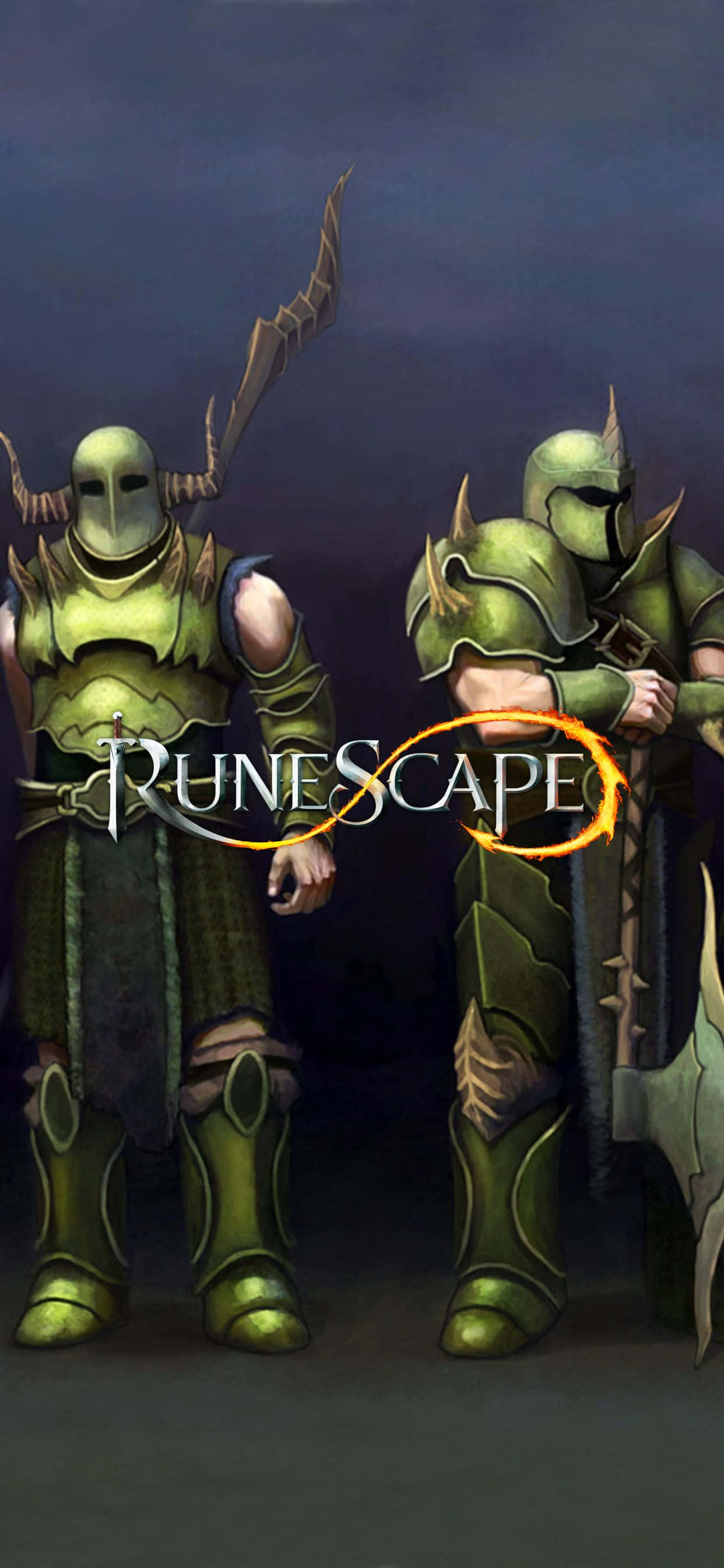 새로운 아이폰 XS Max로 무한한 Runescape 세계를 탐험하세요 배경화면