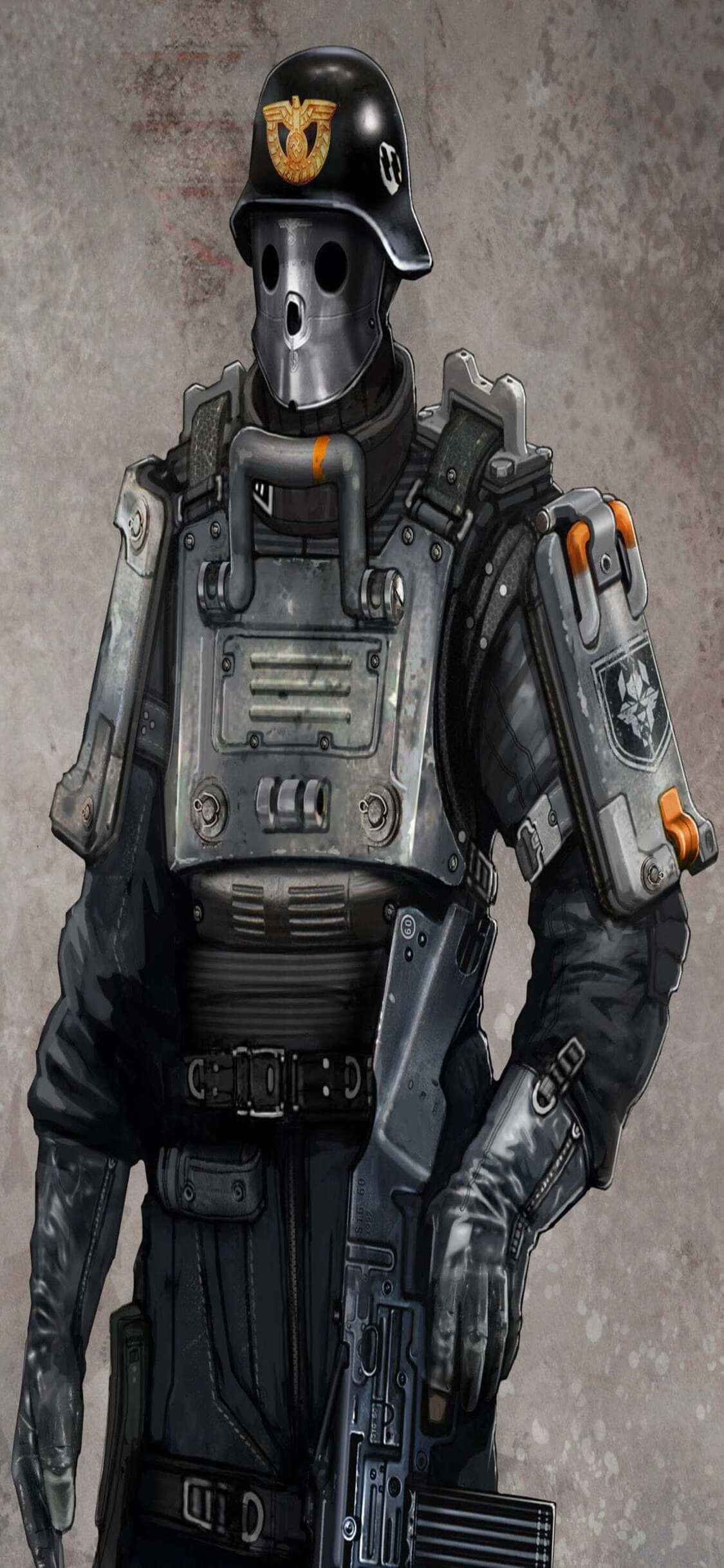아이폰 Xs와 Wolfenstein II로 가득 찬 게임 모험을 준비하세요? 배경화면