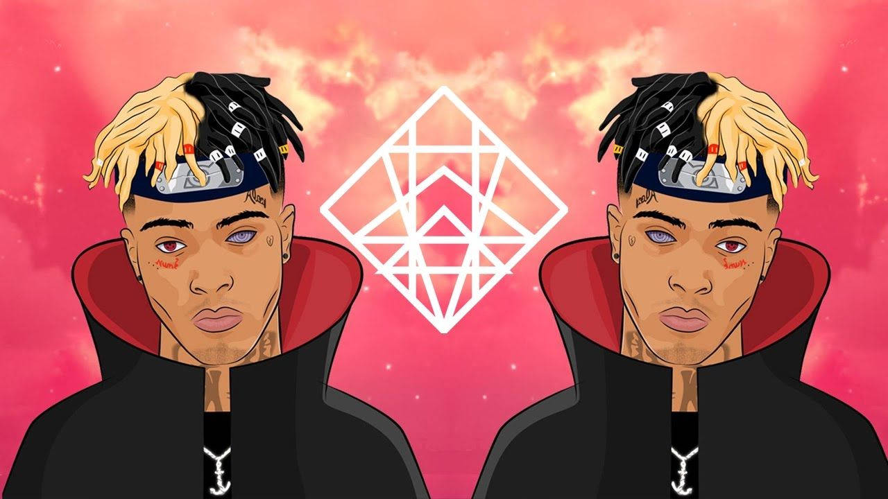 Xxxtentacion 애니메이션 사이드 투 사이드 아트 배경화면