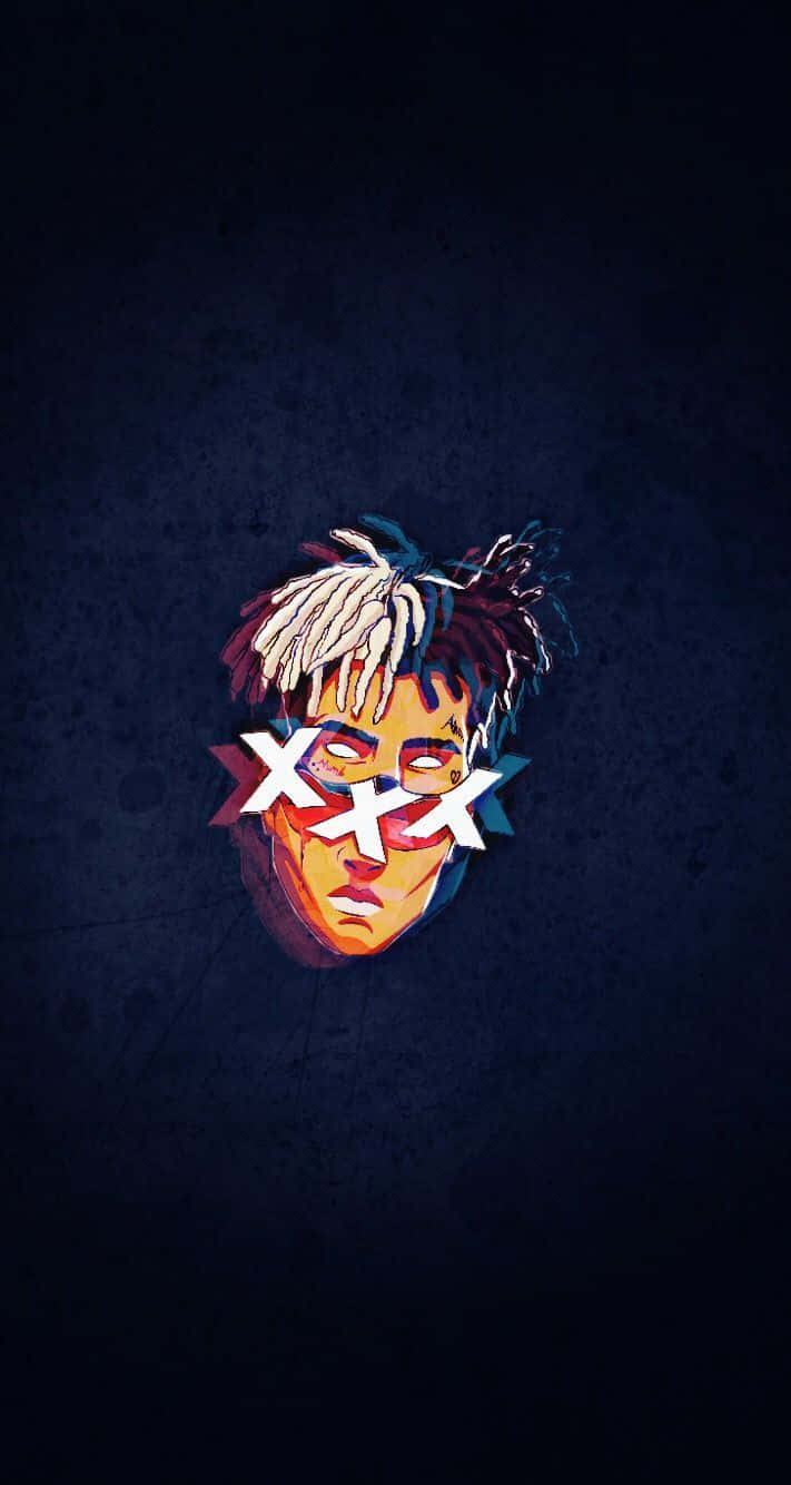 XXXTentacion Bad 글리치 효과 배경화면